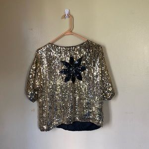 Glitter Sequin Top